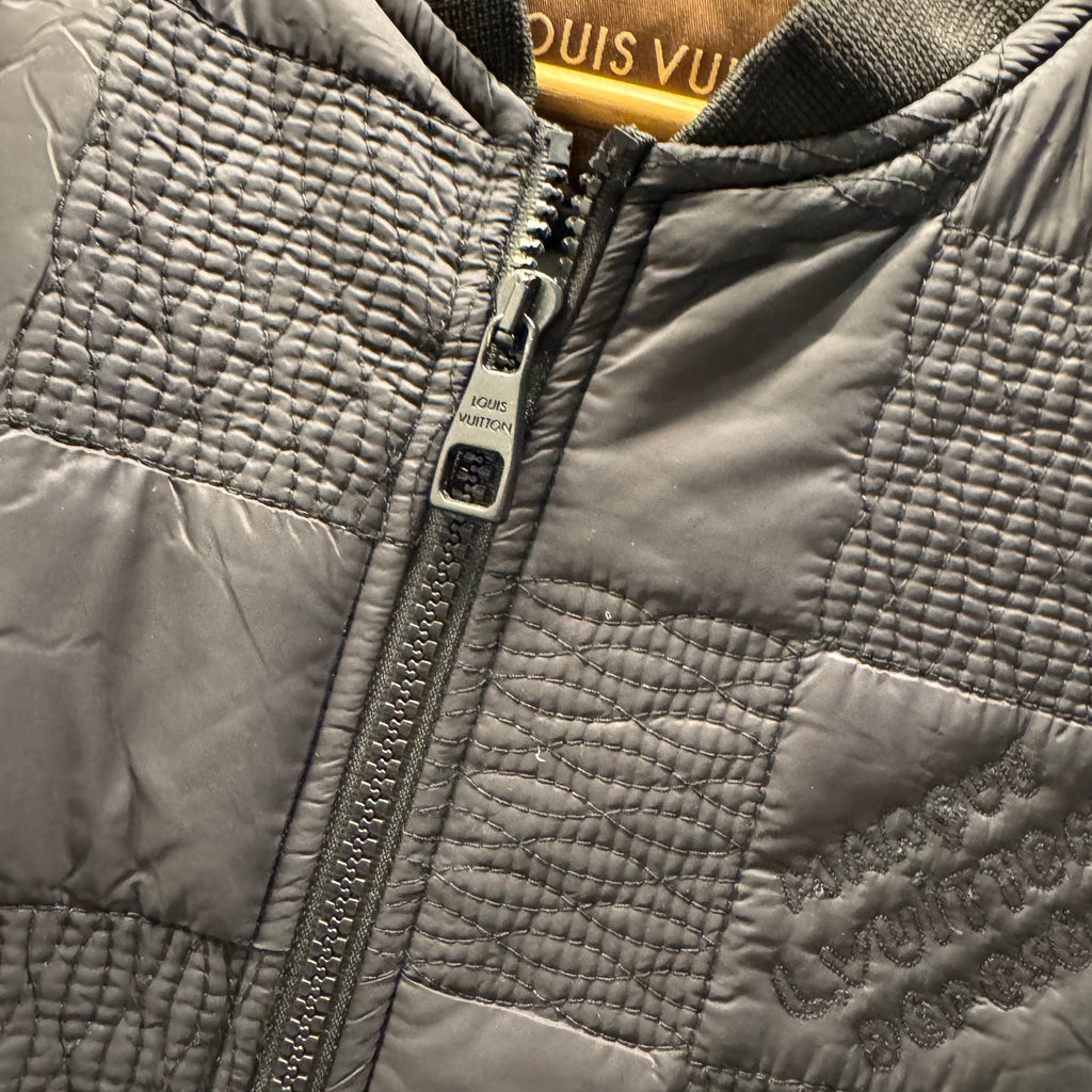 Louis Vuitton damier quilted nylon gilet