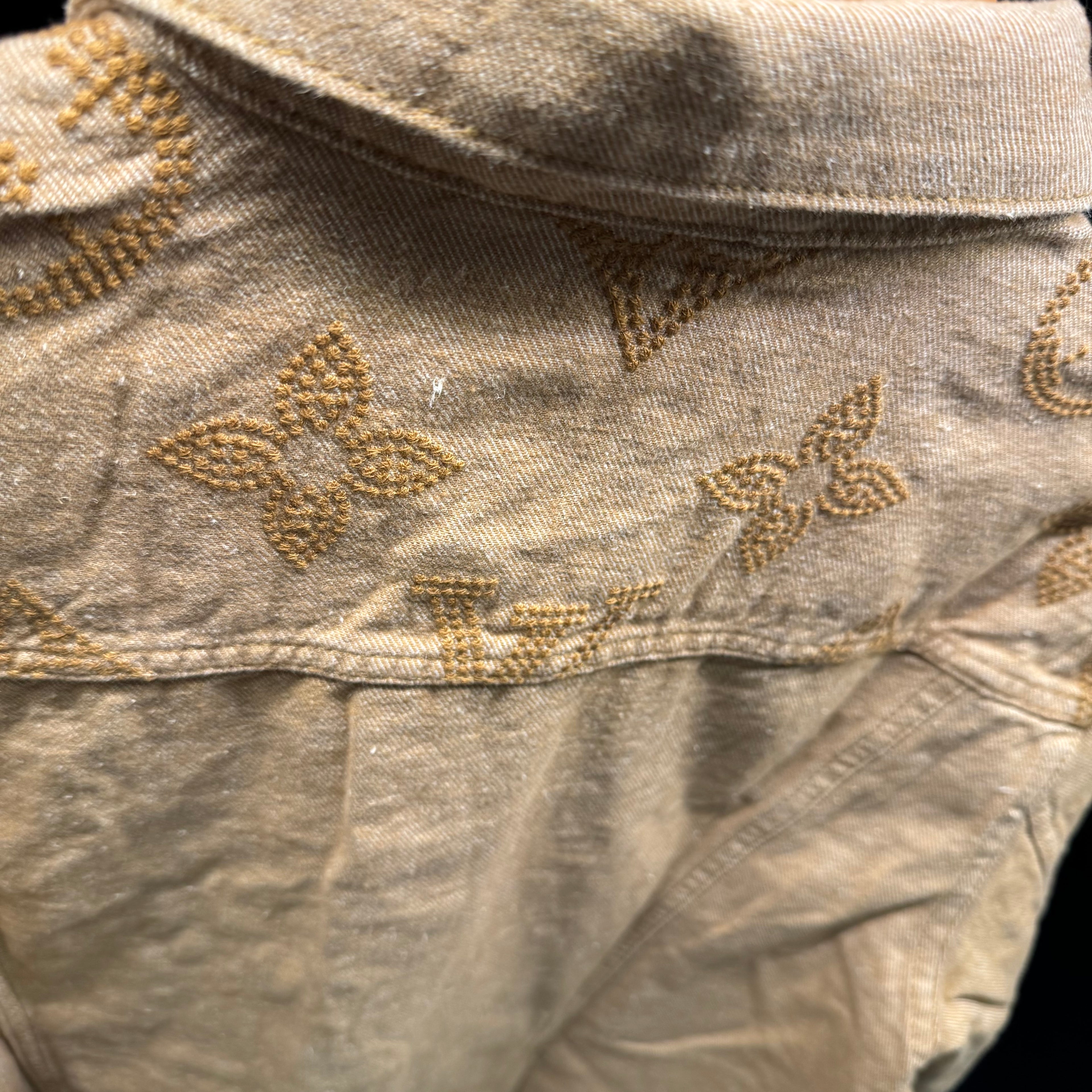 Louis Vuitton monogram denim jacket