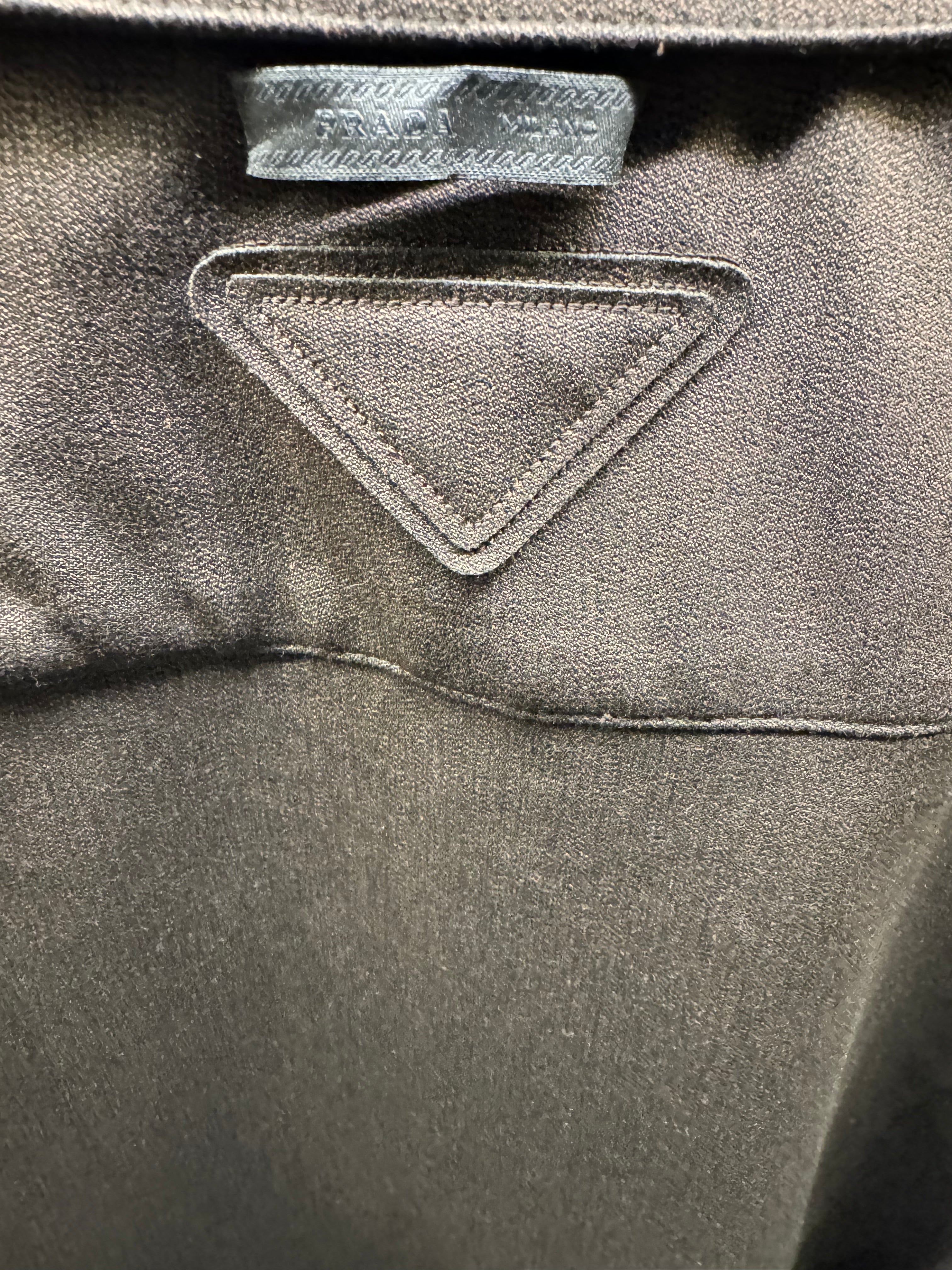 Prada cotton shirt jacket