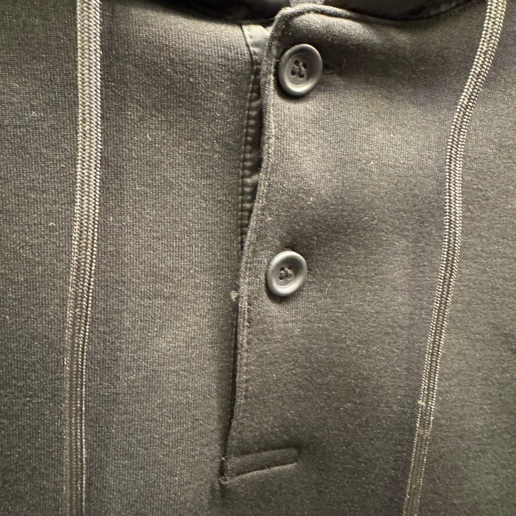 Prada hoodie half buttoned