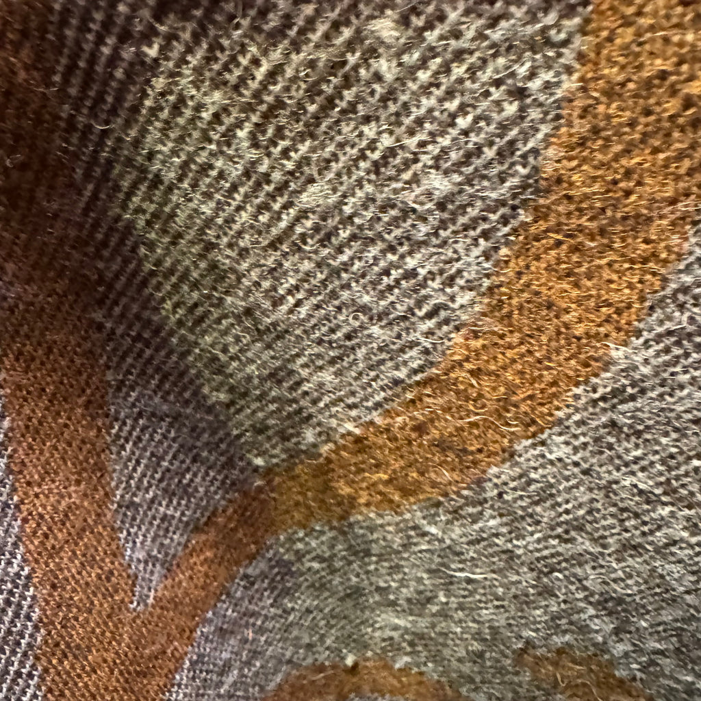 Loewe logo print hooded fleece jacket