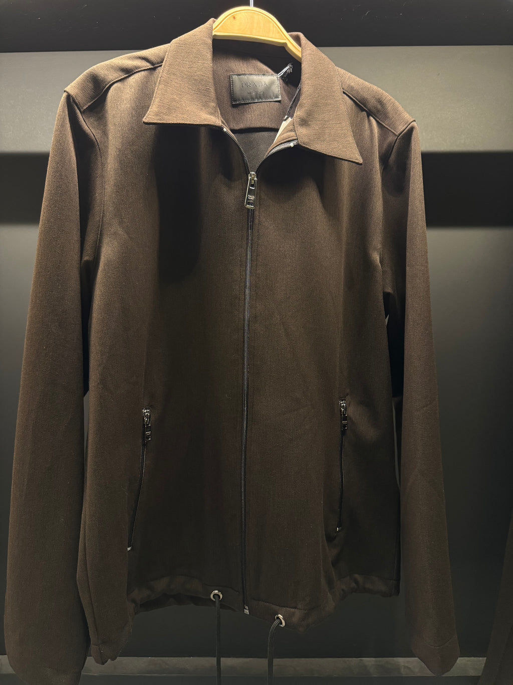 Prada cotton shirt jacket