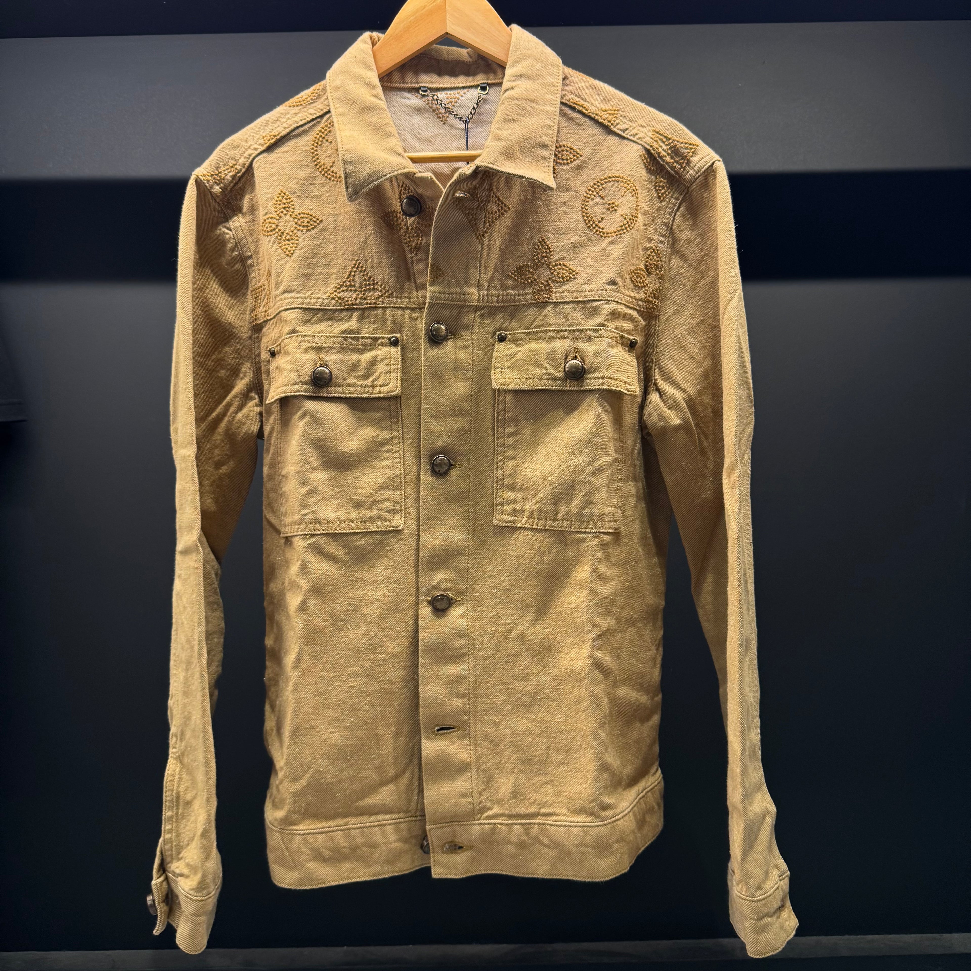 Louis Vuitton monogram denim jacket