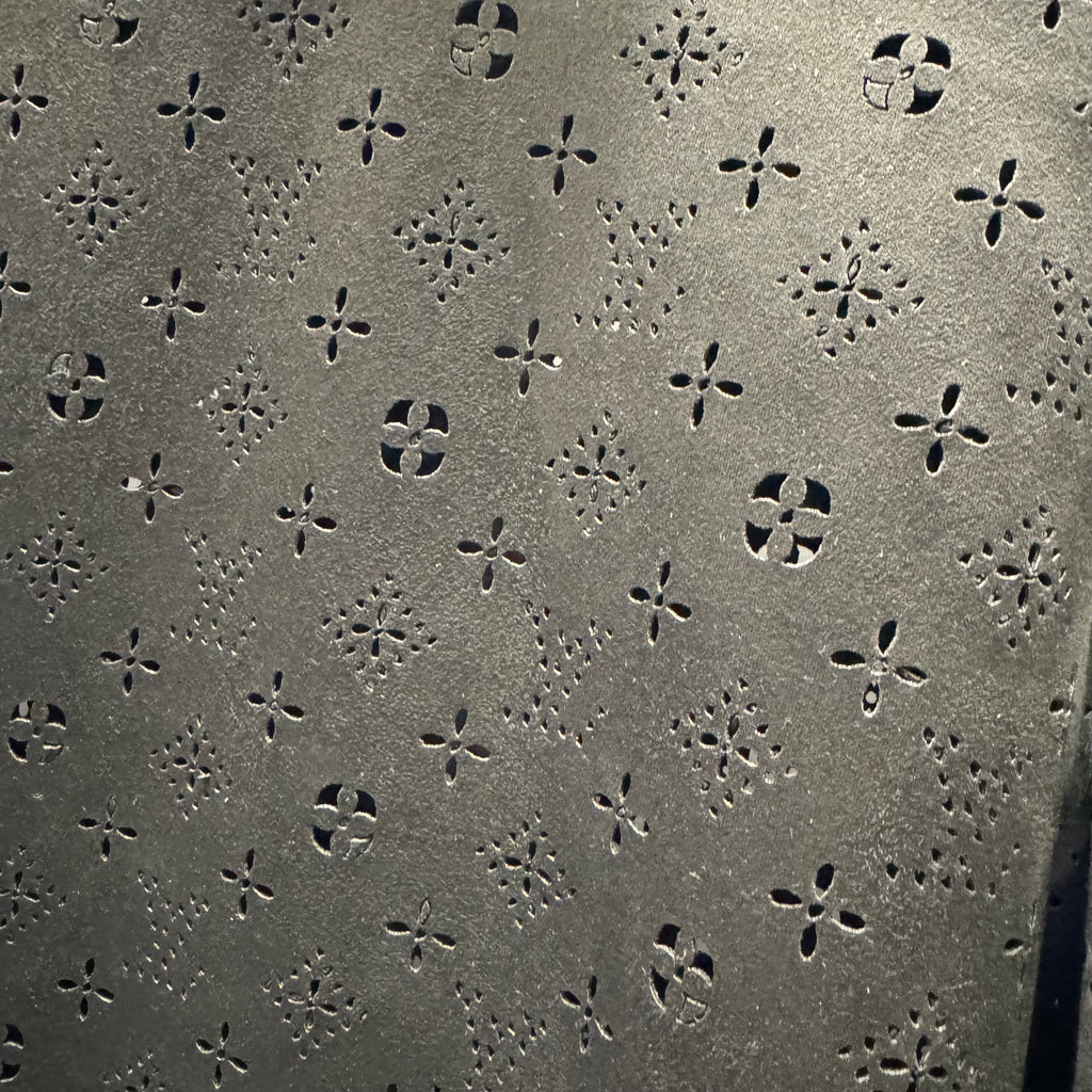 Louis Vuitton monogram pierced hoodie