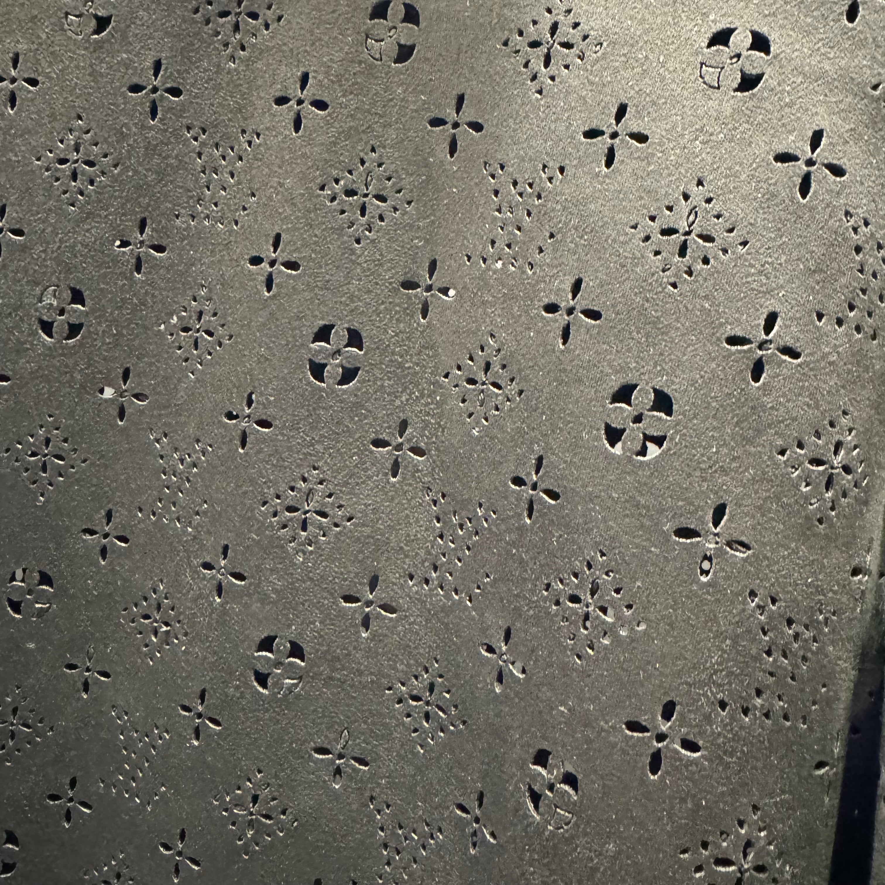 Louis Vuitton monogram pierced hoodie