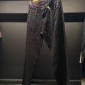 Gucci Monogram black denim pants