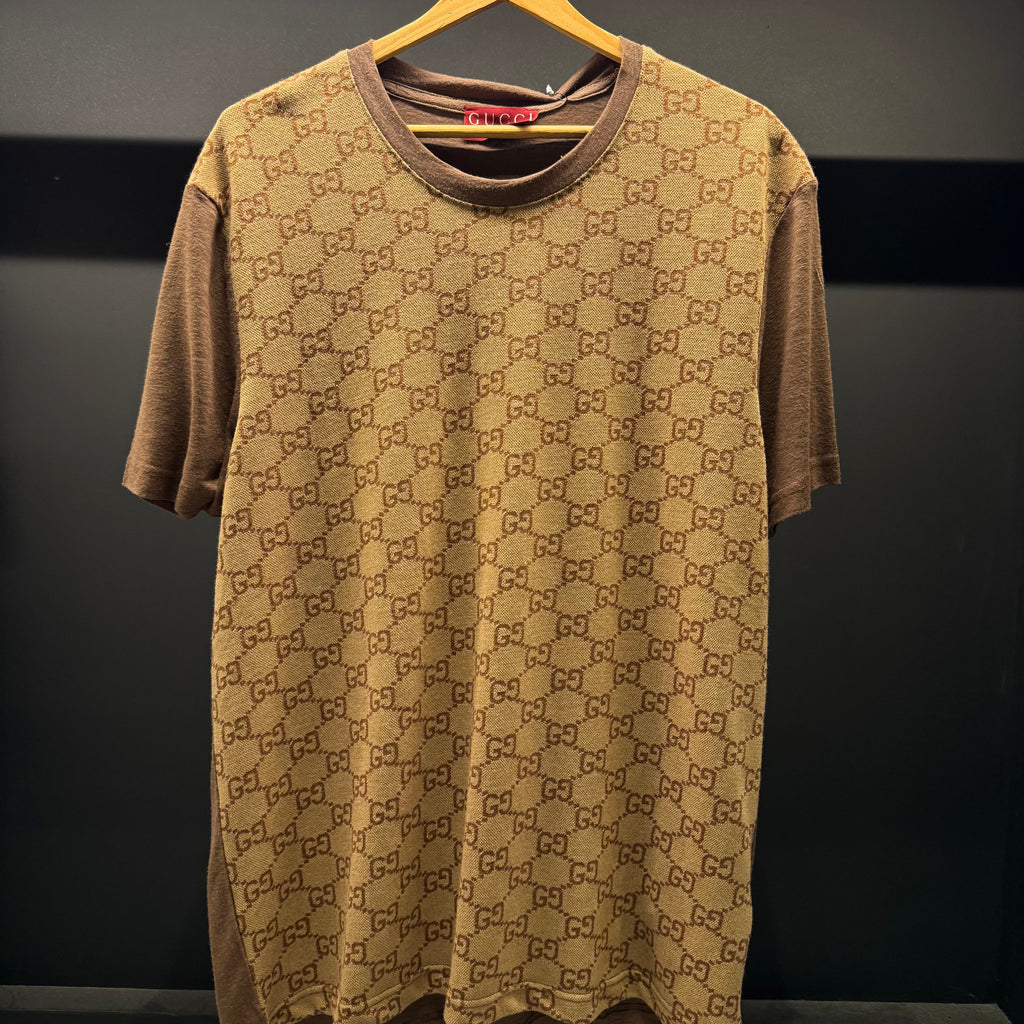 Gucci monogram knitted Tshirt