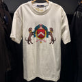 Louis Vuitton embellished cotton Tshirt