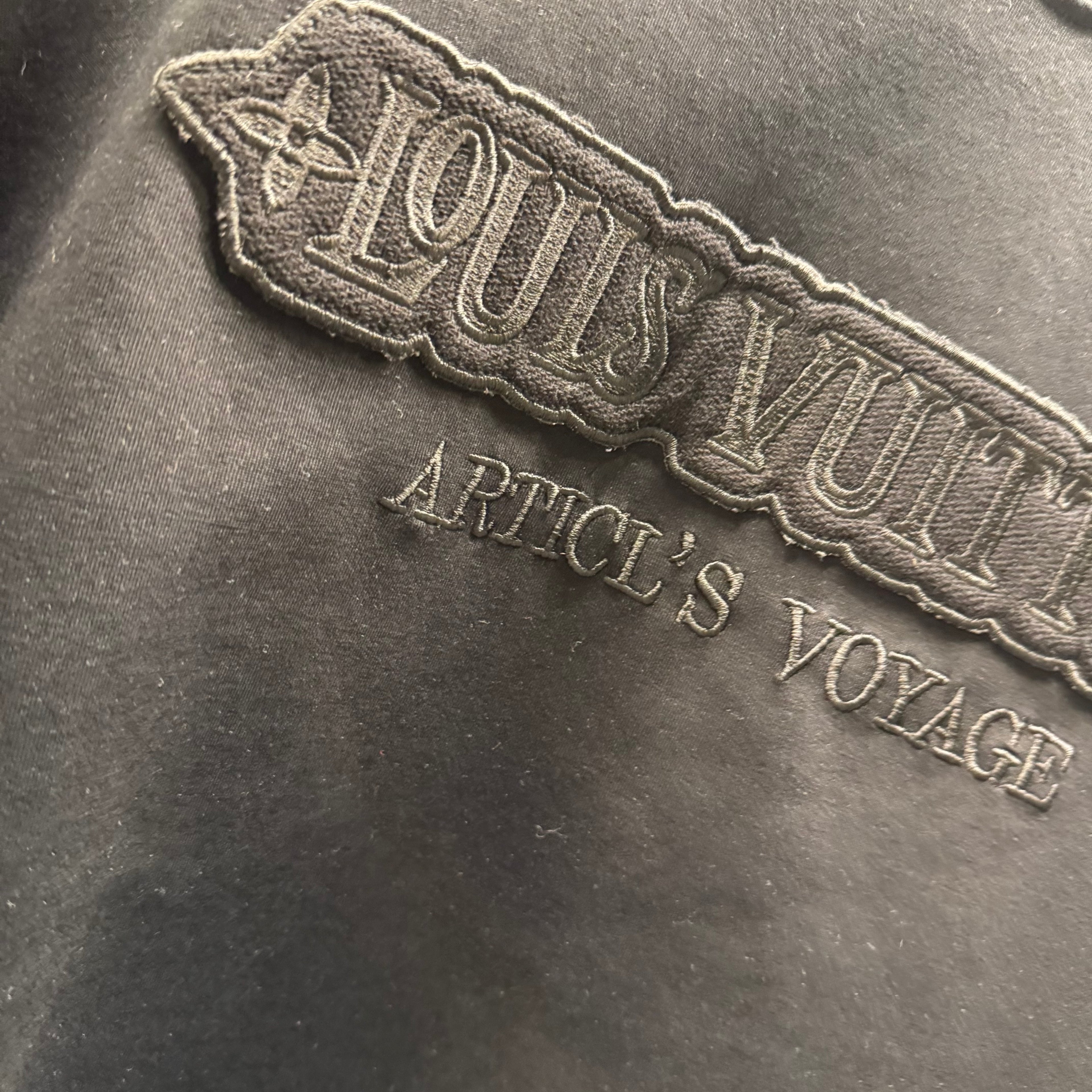 Louis Vuitton embellishedcotton Tshirt