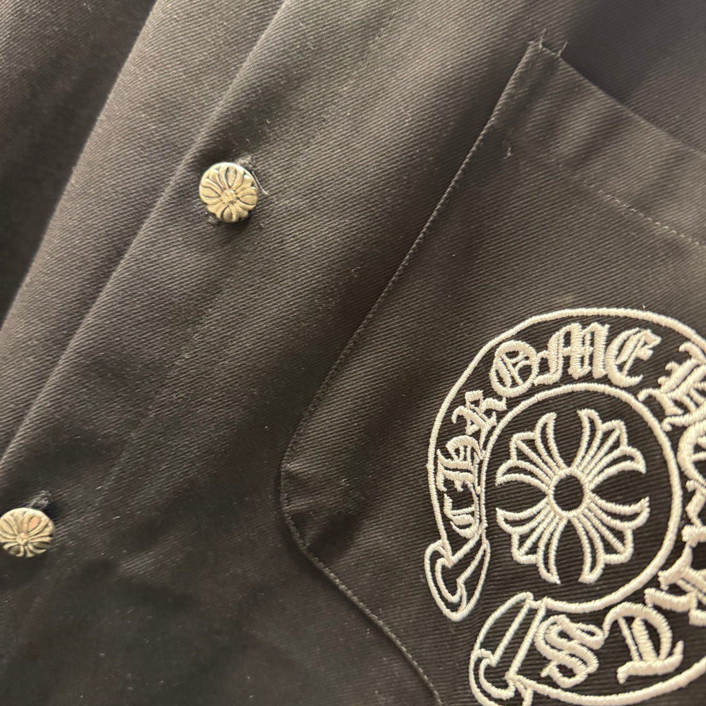 Chrome Hearts embellished denim jacket