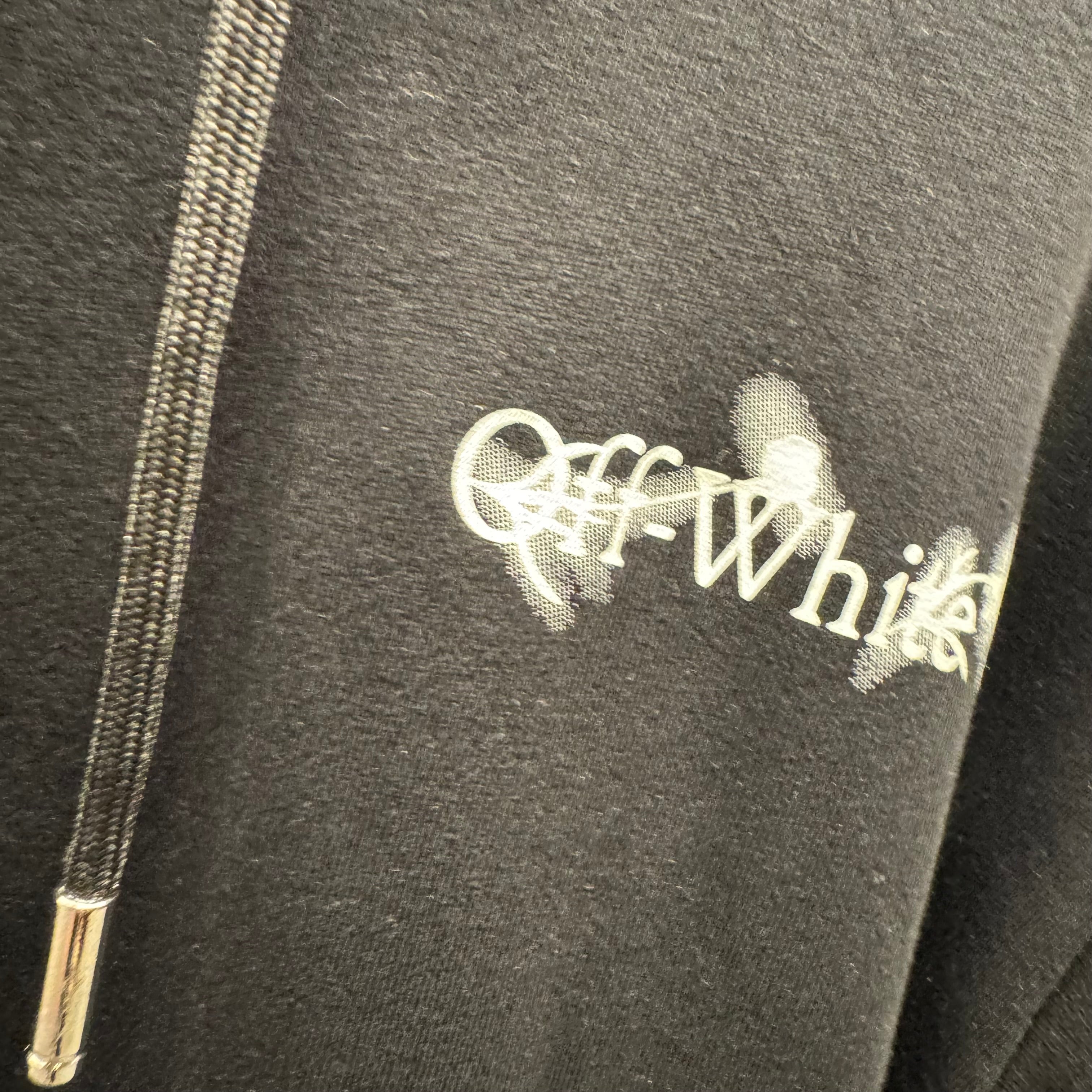 Off white flower arrow hoodie