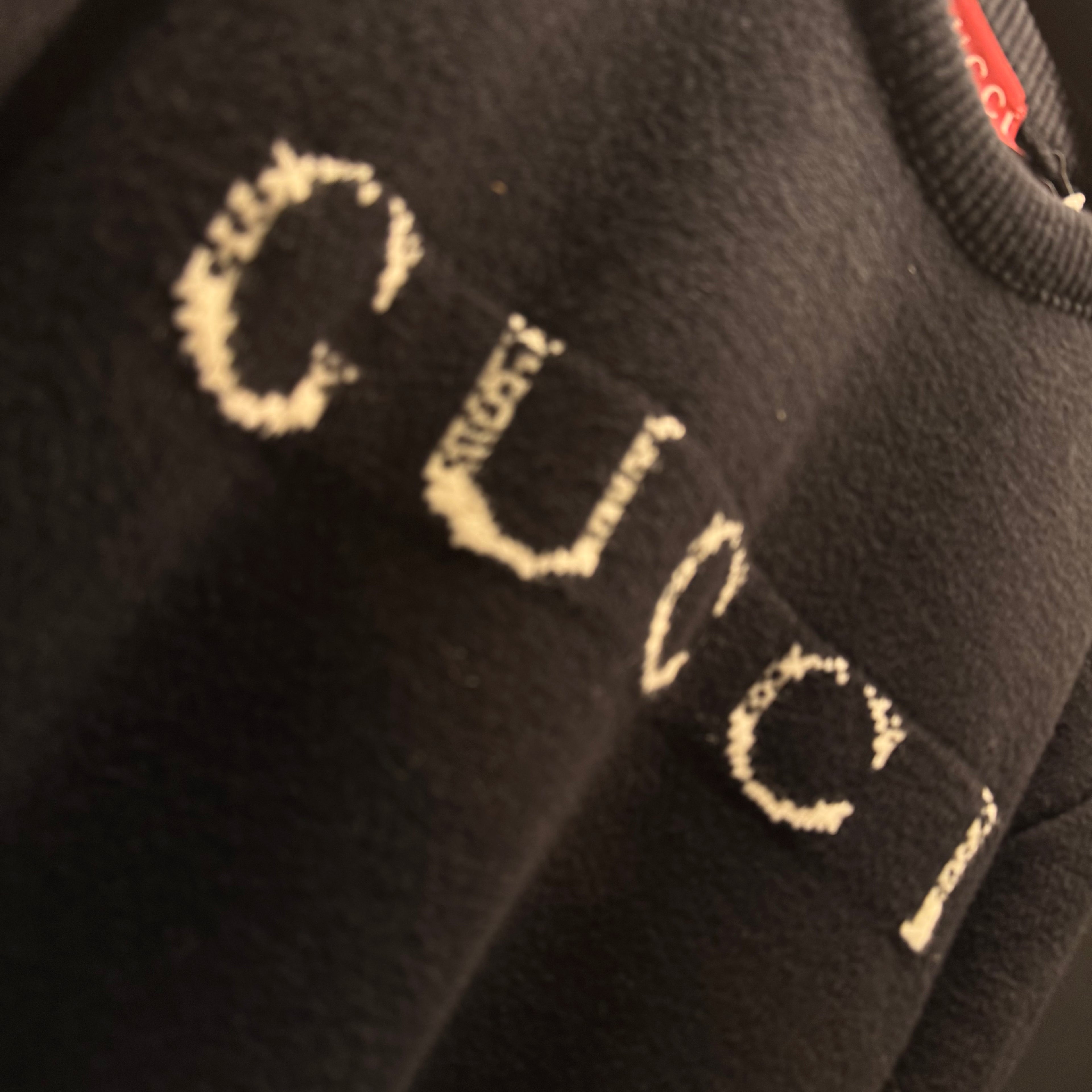 Gucci knitted sweatshirt
