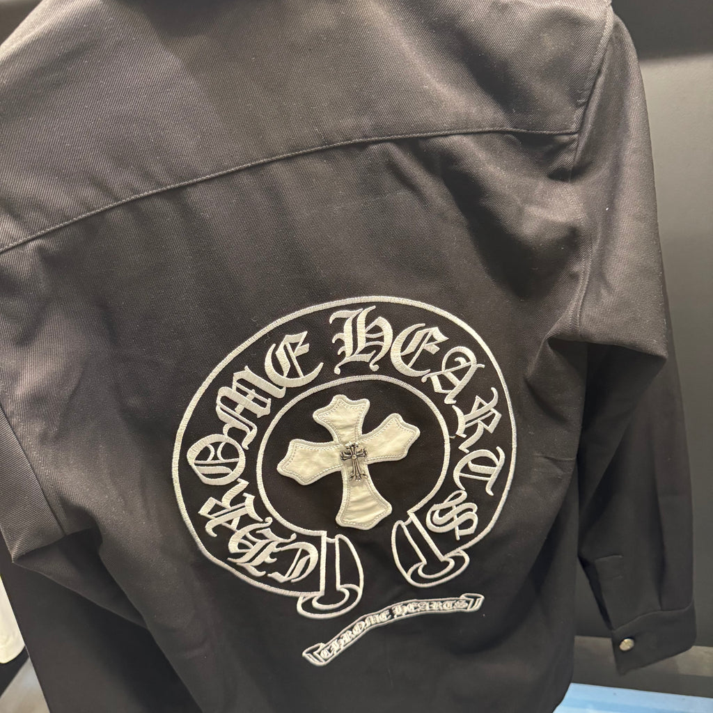 Chrome Hearts embellished denim jacket