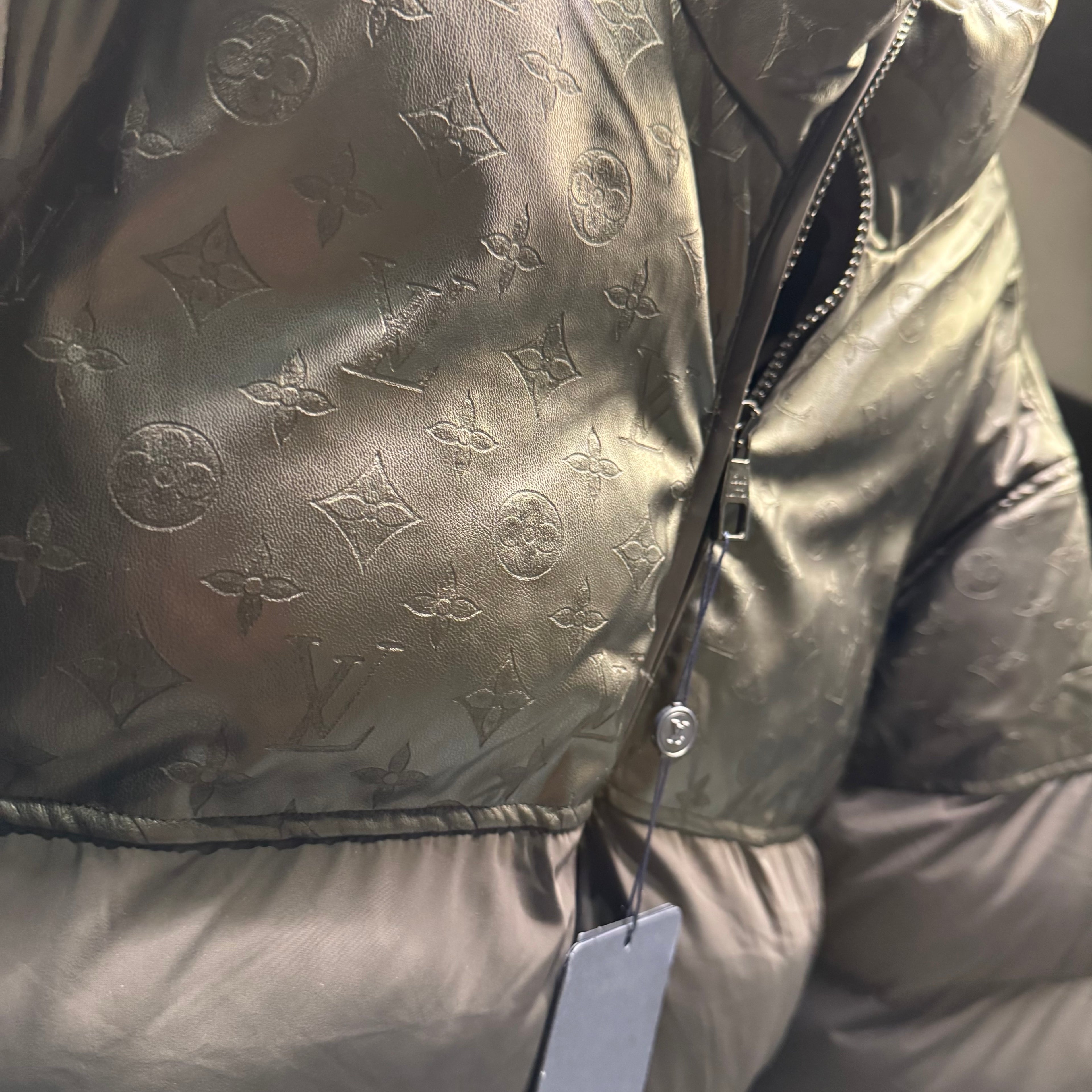 Louis vuitton monogram puffer jacket