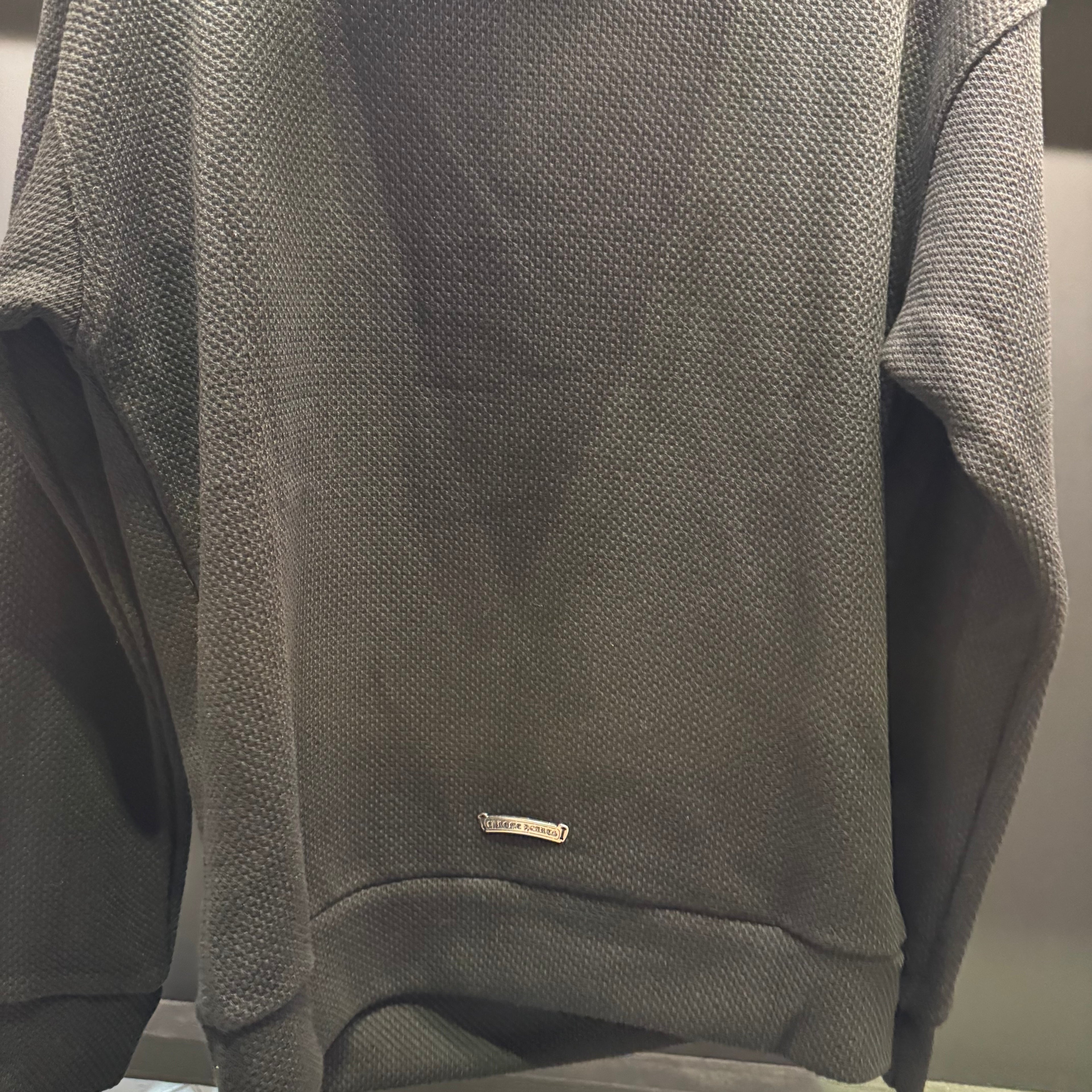 Chrome Hearts embellished knitted hoodie