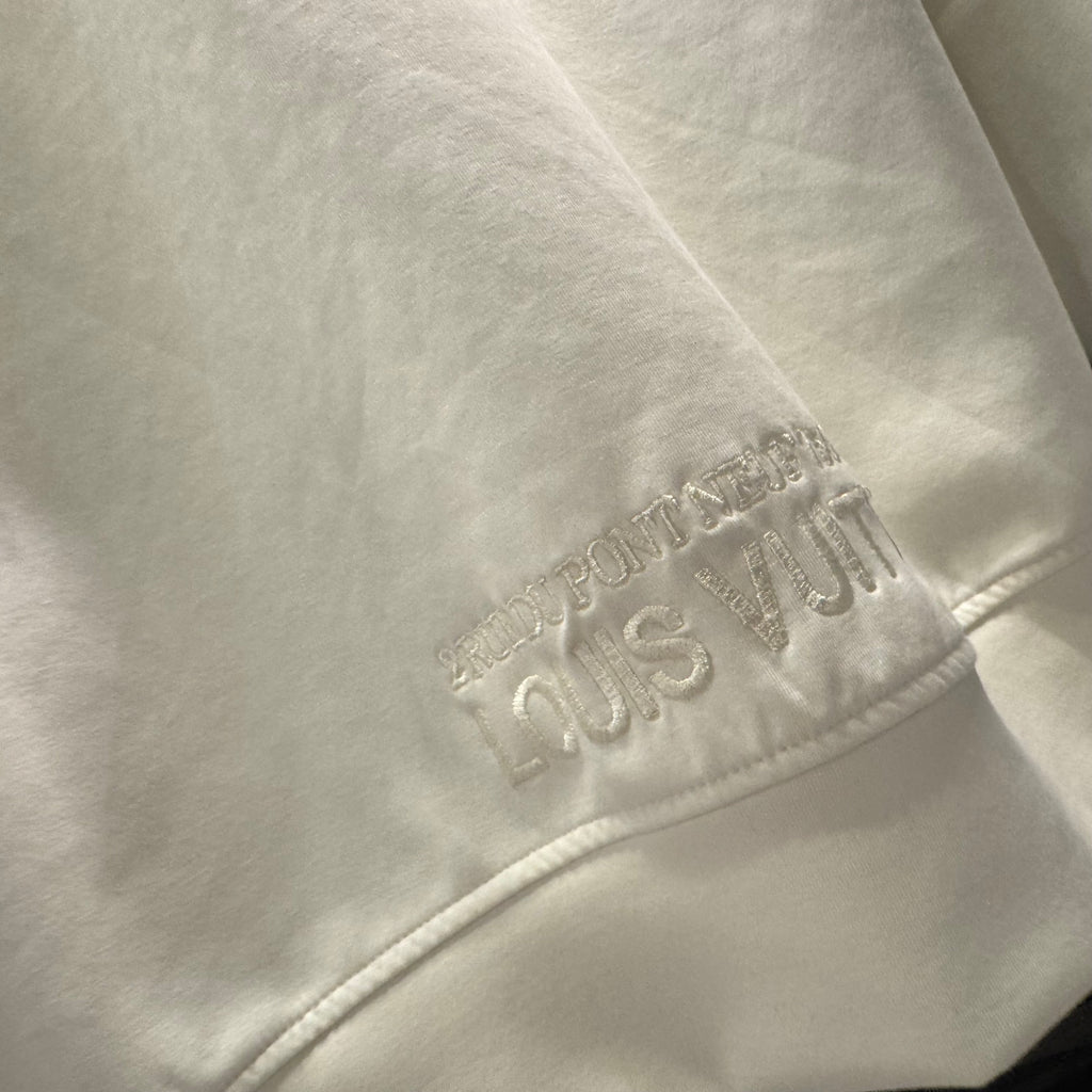 Louis Vuitton embellished half zip sweatshirt