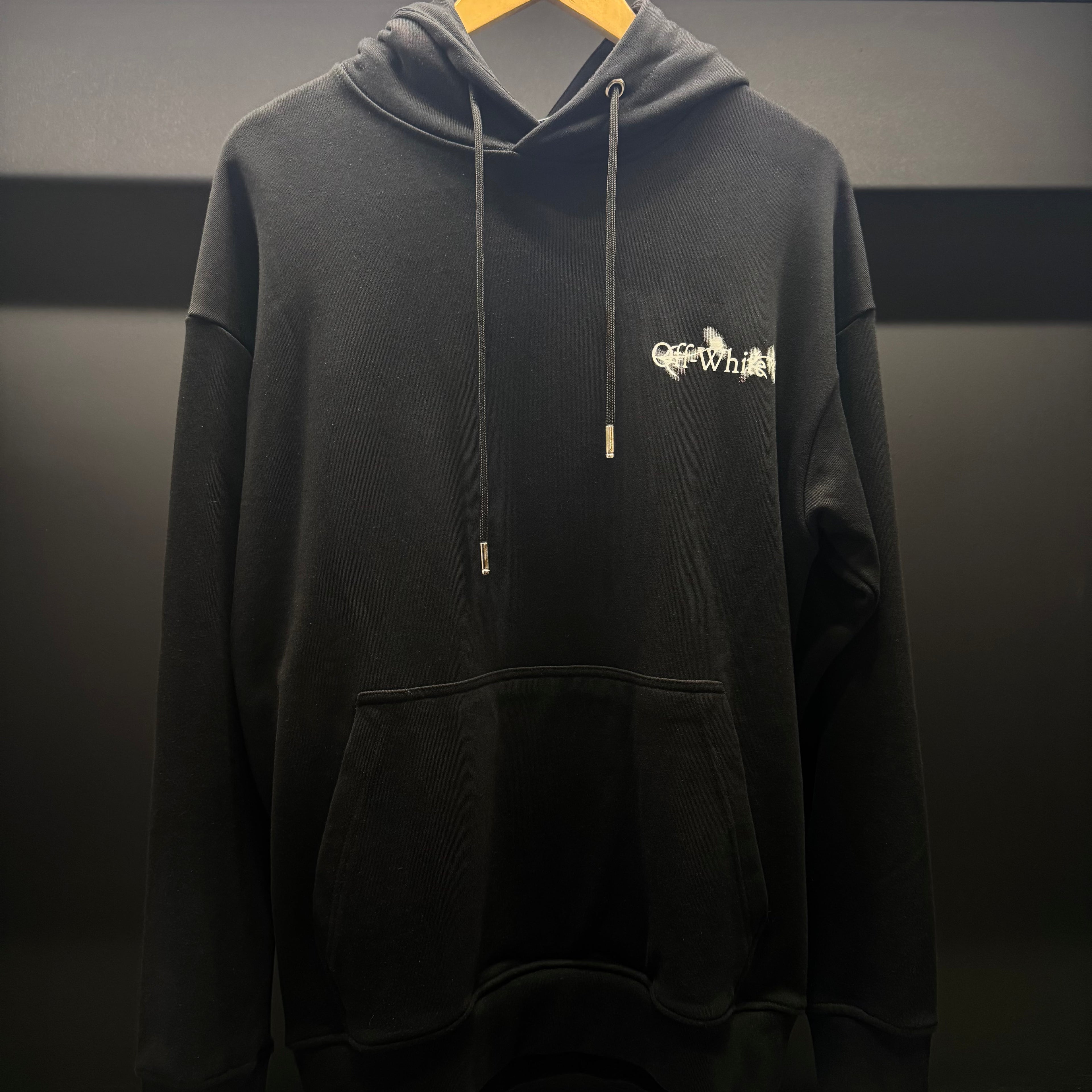 Off white flower arrow hoodie