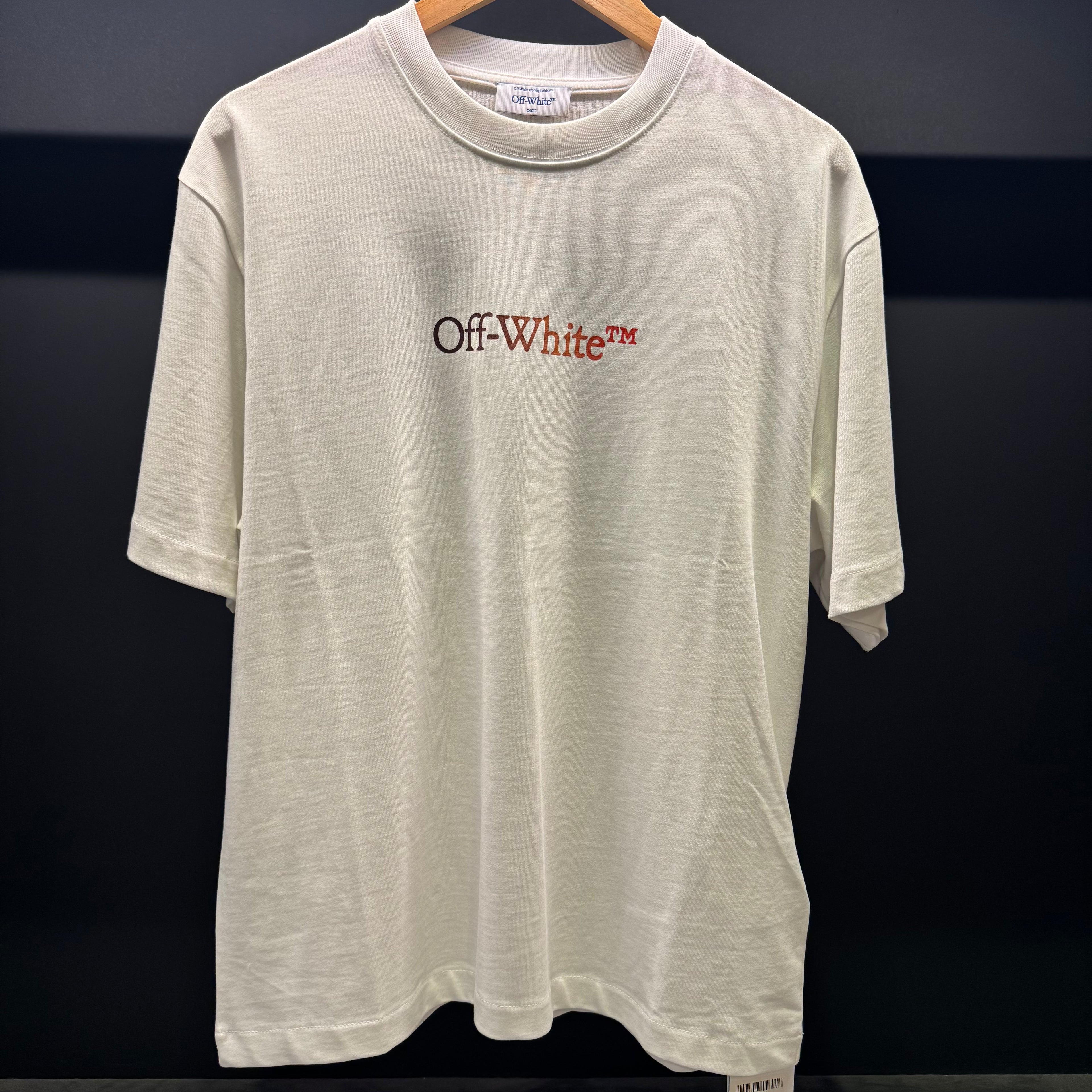 Off white colourful arrow tshirt