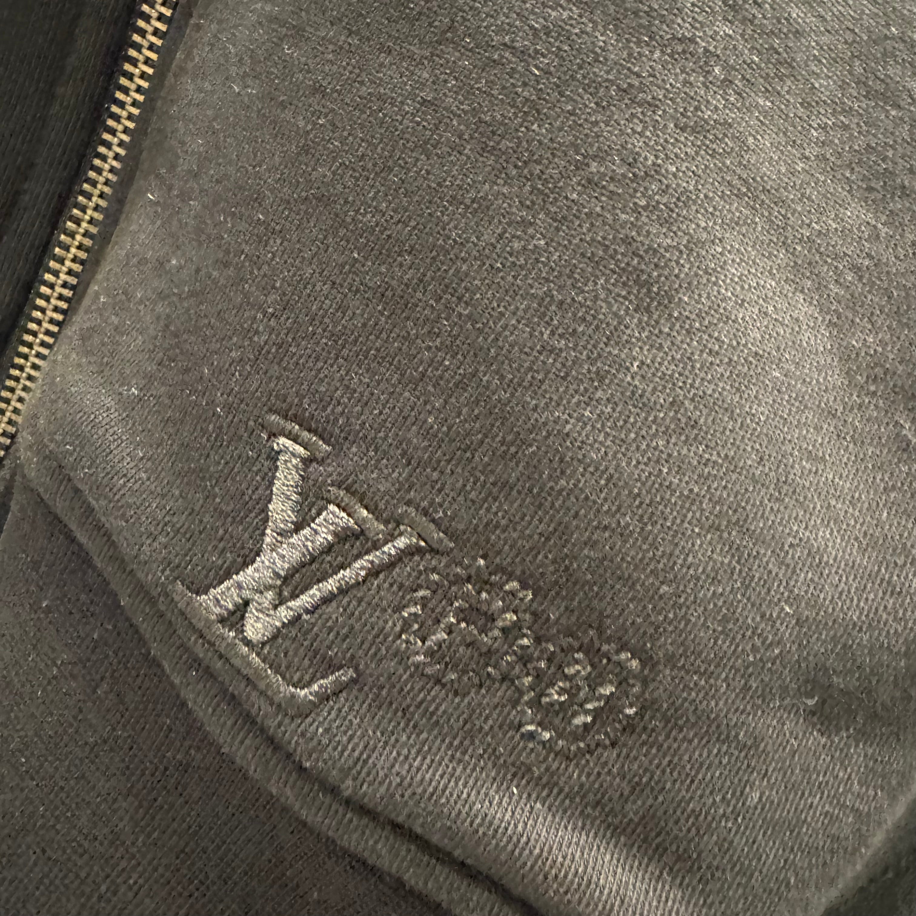 Louis Vuitton zip up hoodie