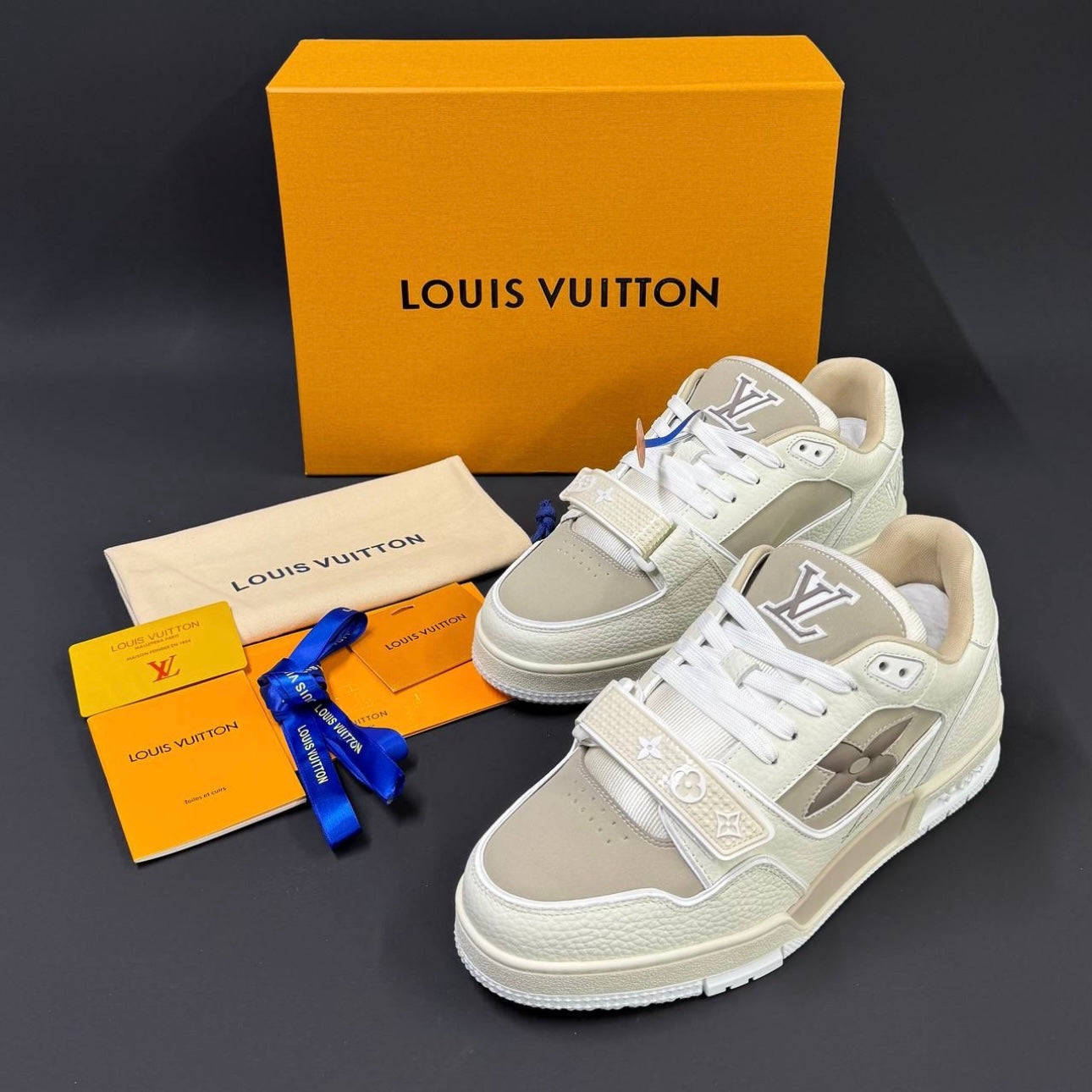 Louis Vuitton trainer sneaker stap